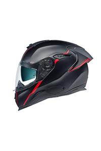 Nexx Mat Siyah-kırmızı Sx.100r Shortcut  Kask