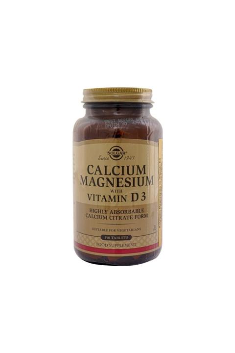 Solgar Calcium Magnesium Vit D3 150 Tablet