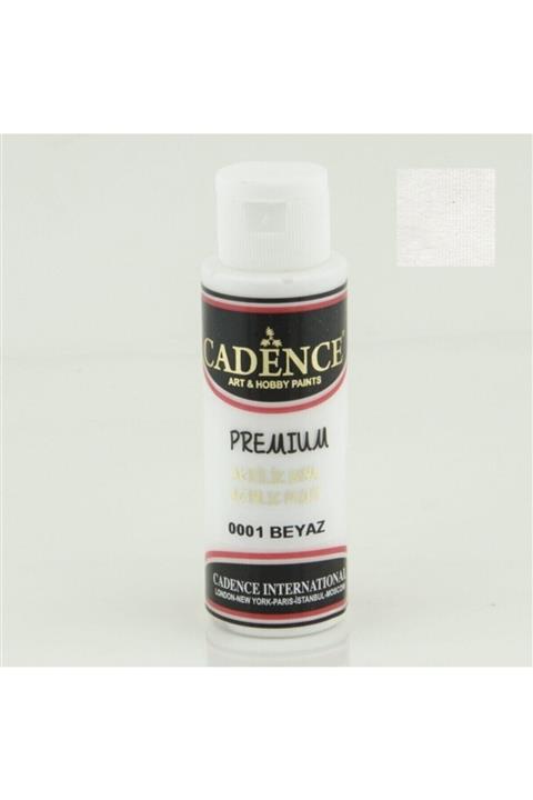Cadence 0001 Beyaz - Premium Akrilik 70ml