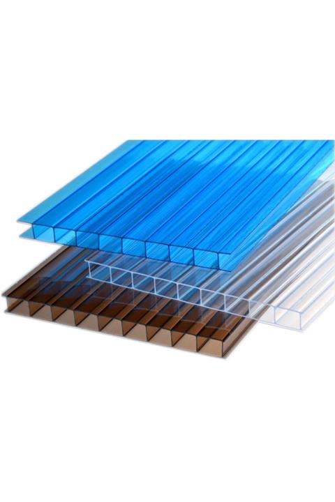 ALRİTA 100x100x6mm 6 Renk Seçenekli Polikarbon