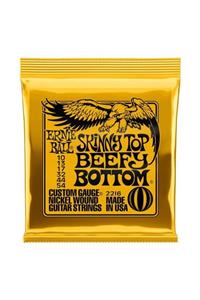 Ernie Ball Ernıe Ball P02216 - Skinny Top Beefy Bottom Slinky Nickel Wound 10-54 Elektro Gitar Teli