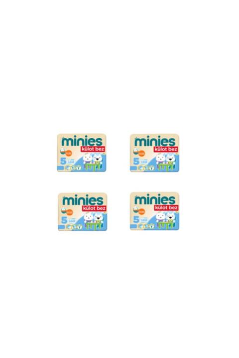 Minies 5 Numara Külot Bez 23x4=92 Adet Bebek Bezi 12-18 kg