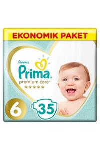 Prima Premium Care Bebek Bezi Ekonomik Paket 6 Beden 35 Adet