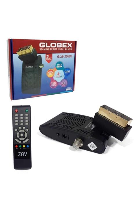Globex Mini Scart Dijital Uydu Alıcısı Gold