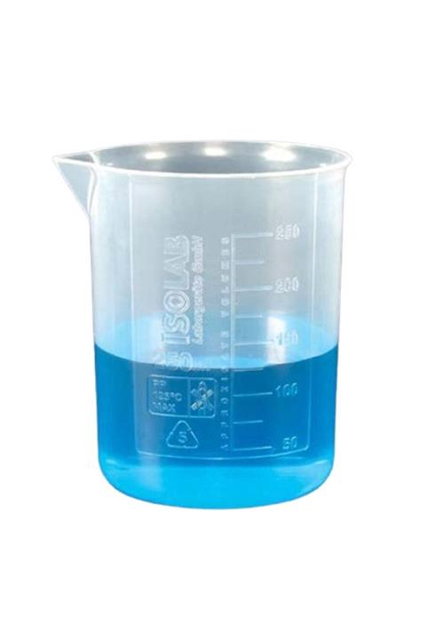 ISOLAB Beher  P.p  Kısa Form  Kabartma Skala  2000 ml (1 Adet)