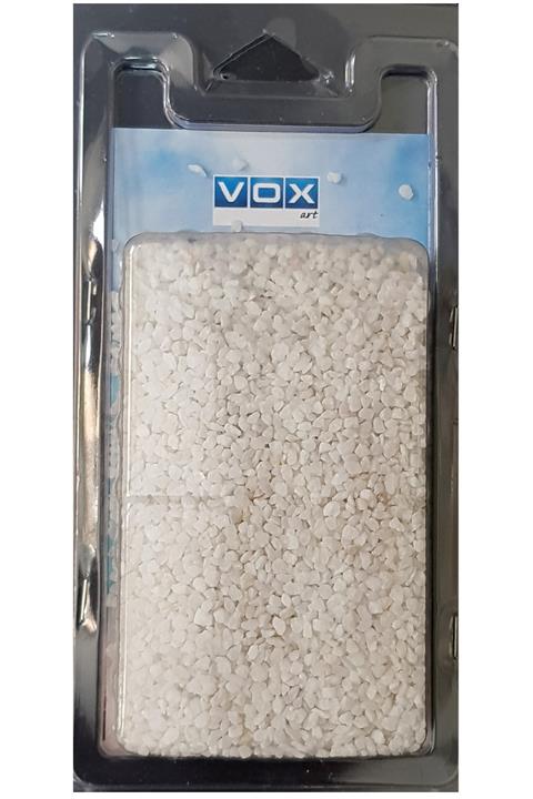 Vox Art Ince Çakıl Taşı - 230 Gr - Beyaz
