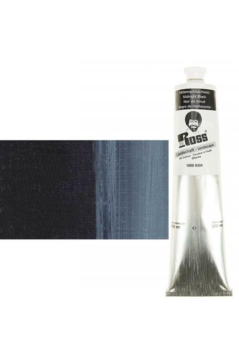 Bob Ross 200ml Yağlı Boya 304 Midnight Black