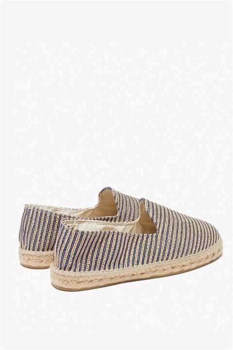 Manebi Erkek Bej Hasır Örgü Espadril