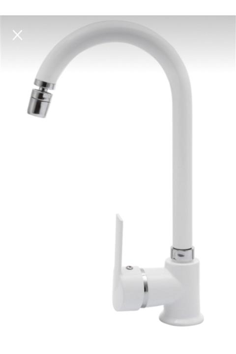 ŞENPRES Mutfak Evye Bataryası Beyaz Batarya