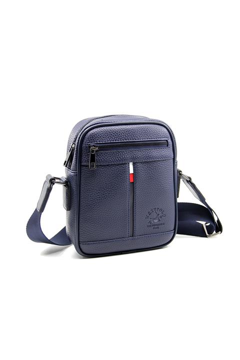 Polo W Club Erkek Lacivert Çapraz Omuz Çantası