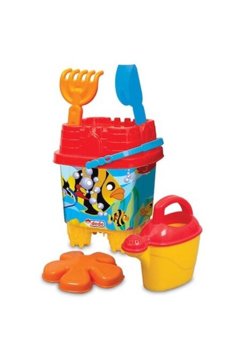 DEDE Resimli Küçük Kale Kova Set - 03092