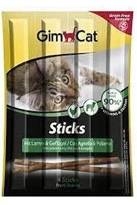 Gimcat Sticks Kuzu Etli Tavuklu Tahılsız Ödül Çubukları 4lü 20 Gr