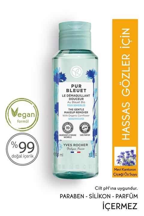 Yves Rocher Pur Bleuet - Hassas Göz Makyaj Temizleyici - 100 ml