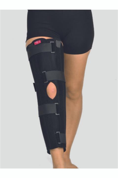 Supportline Immobilizer Dizlik Diz Stabilizasyonu Çelik Destekli Ayarlanabilir Velkrolu ( 45 Cm ) Standart