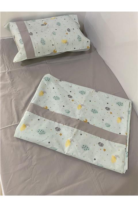 Jaju Baby Bulut Kombinli 80x130 Nevresim Takımı