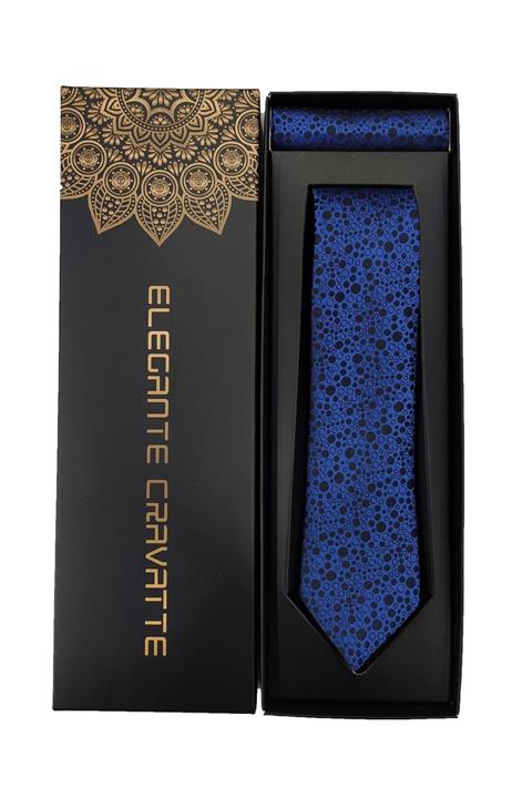 Elegante Cravatte Erkek Desenli Kravat Ve Mendil