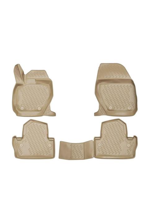 Araba Alışveriş Volvo Uyumlu S60 2013 3d Havuzlu Bej Paspas