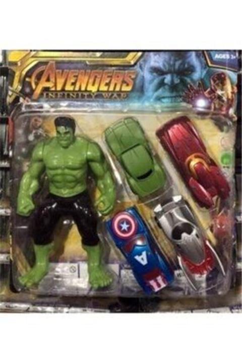 Ethem Efendi Hulk Oyuncak Işıklı 4 Araçlı Set