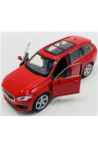 toysandmore Volvo Xc90 Metal Model Araba Lisanslı Kapılar Açılır Kırmızı