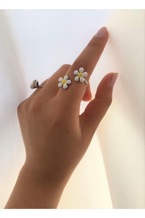 DGN Shoping Kadın Papatya Ayarlanılabilir Yüzük