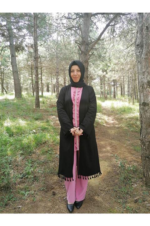 Giyyim Tesettür Kadın Kimono Hırka