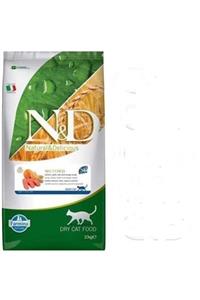 N&D N&d Düşük Tahıllı Somonlu Kısır Kedi Maması 10 Kg.