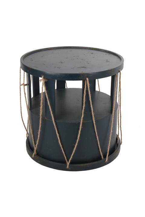 GAN DECOR Mavi Davul Yan Sehpa