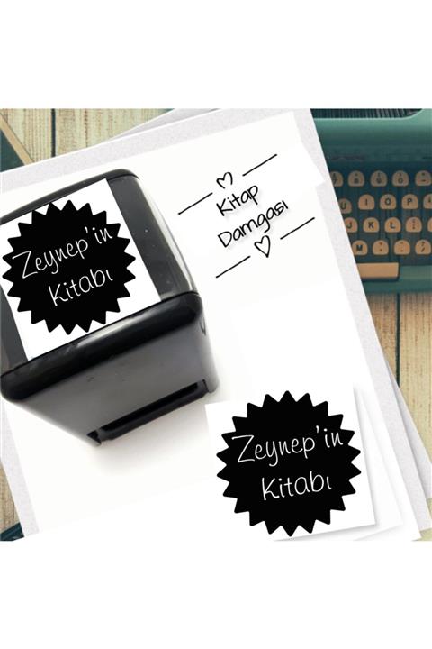 EHediyeci Isim Yazılı Otomatik Kare Kaşe - 1016