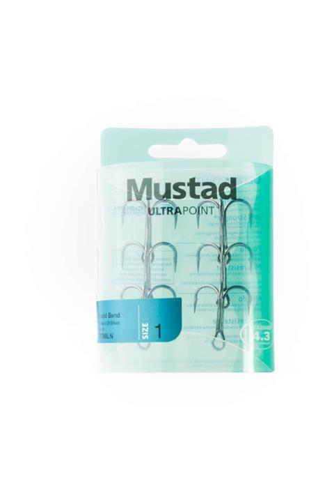 Mustad Olta İğnesi TR 78 BLN 6 lı METALİK SİYAH NO:1-0