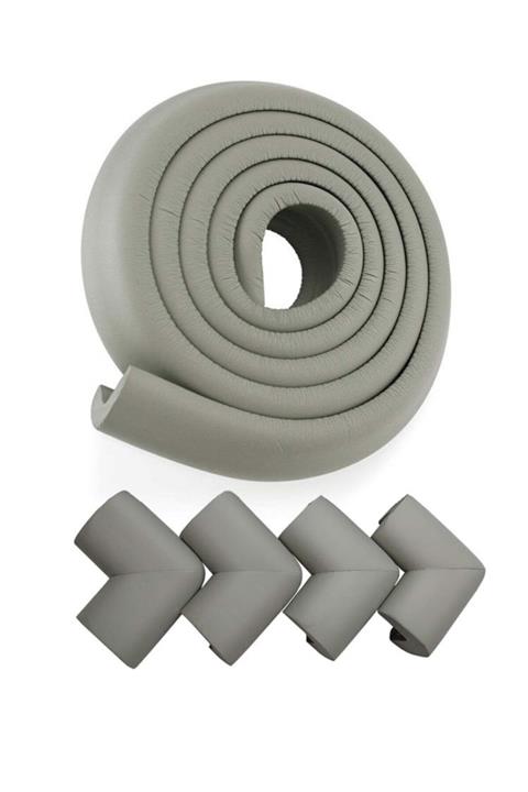 AGUBUGU BABY - Jumbo Kenar + Köşe Koruyucu - Gri