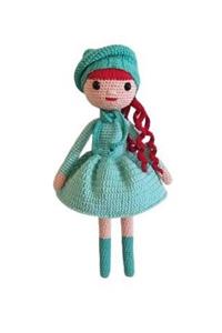 OYUNCAKPARK Mint Yeşili Güz Bebek Amigurumi Organik Oyuncak