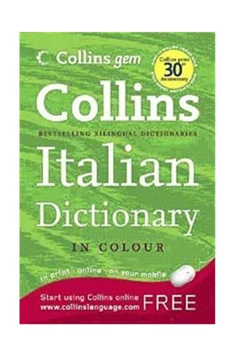 Nüans Publishing Collins Italian Dictionary (gem)