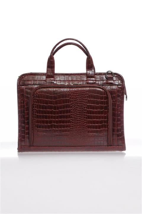 Sergio Giorgianni Luxury Sg071219 Bordo Unisex Evrak Çantası