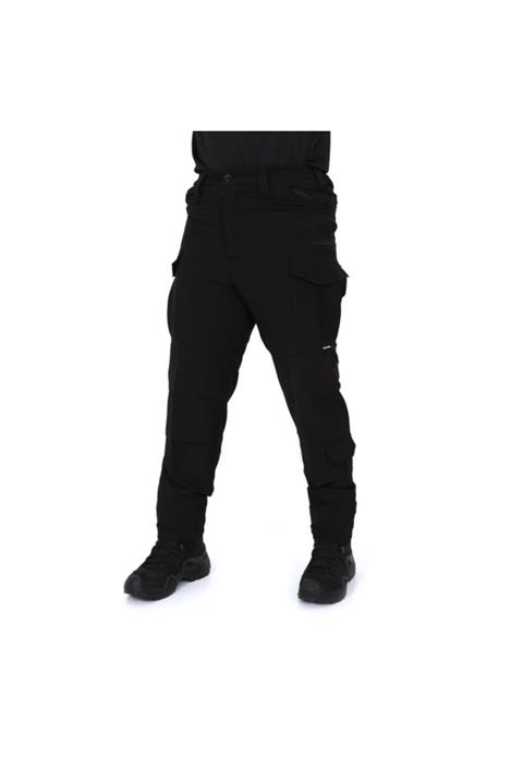 SWORD Single Likralı Siyah Tactical Kargo Pantolon
