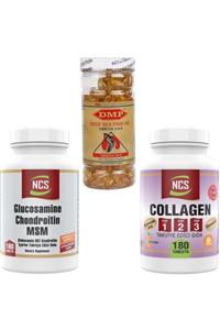 NCS Collagen Tip-1-2-3-180 Tab Glucosamine 180 Tab Ester C 120 Tab