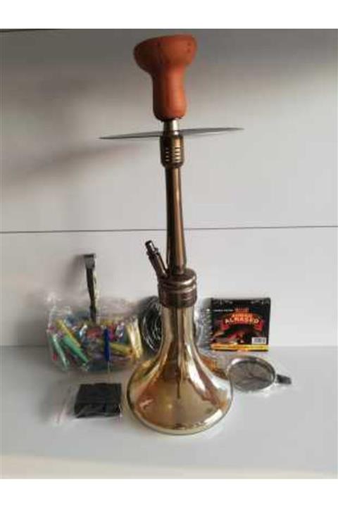 MAC SHISHA Kn5 Microphone Orta Boy Nargile Tam Takım