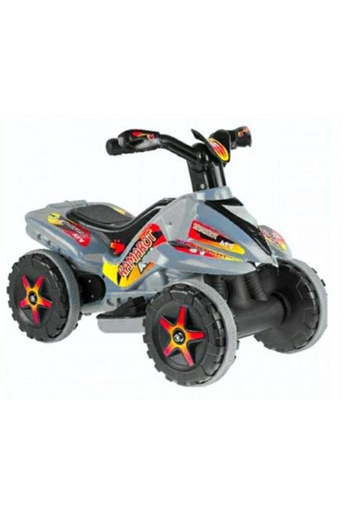 Kamarot 6v Akülü Araba Gri Renk