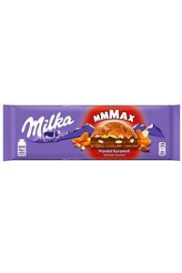 Milka Mmmax Mandel Almond Caramel Chocolate Bar 300 Gr