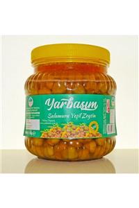 YARBAŞIM Salamura Yeşil Zeytin 1 kg