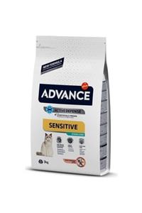 Advance Ünsallar Petshop / Sensitive Somonlu Kısır Hassas Kedi Maması 10kg