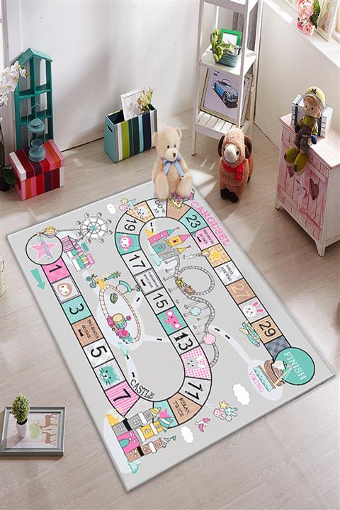 KARNAVAL HOME Karnaval Şatolu Şehir Çocuk Odası Oyun Halısı