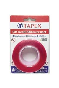 bumarka Tapex Çift Taraflı Silikonize Bant 18mm X 2 Metre