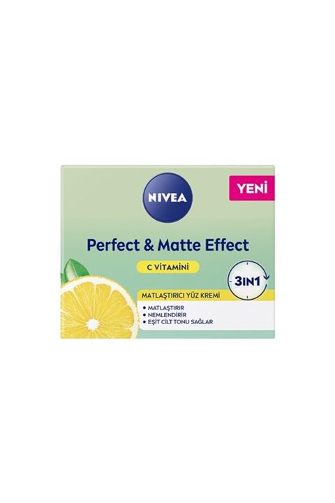 Nivea Perfect & Matte C Vitaminli Yüz Bakım Kremi 50 ml