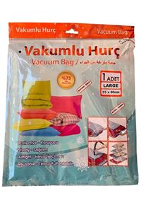 Katmirra Berroni Vakkumlu Hurç Saklama Torbası Vacuum Bag 55x90 - Şeffaf