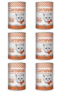 Carnaval Cat Somonlu Kedi Konservesi 400 Gr X 6 Adet