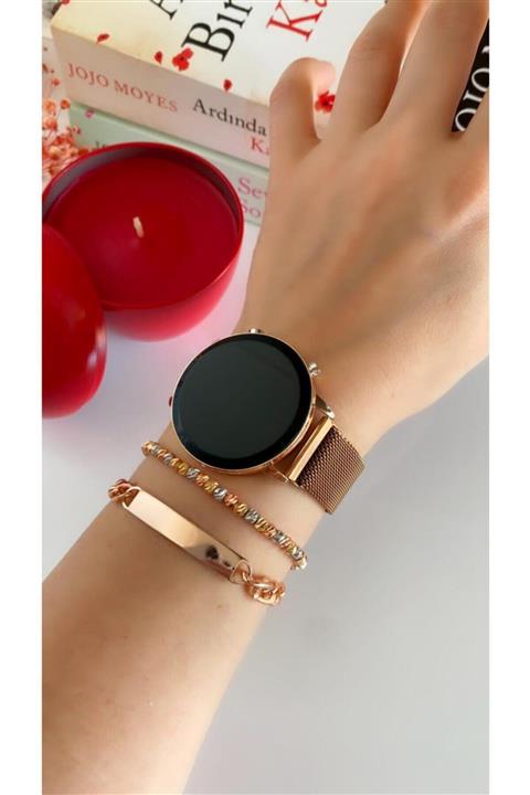 İSTLİV Bay&bayan Çelik Dijital Led Hasır Kordon Yeni Model Indirimli Kol Saati