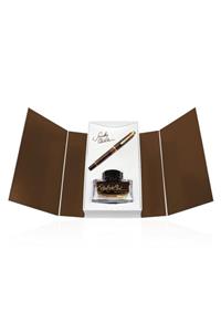 Pelikan Klasik Dolma Kalem Smoky Quartz + Mürekkep Set M200