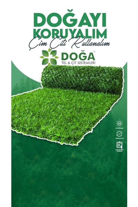 ÇINAR DİZAYN Çim Çit Örgü Telli Bahçe Çiti 150 Cm X 10 Mt