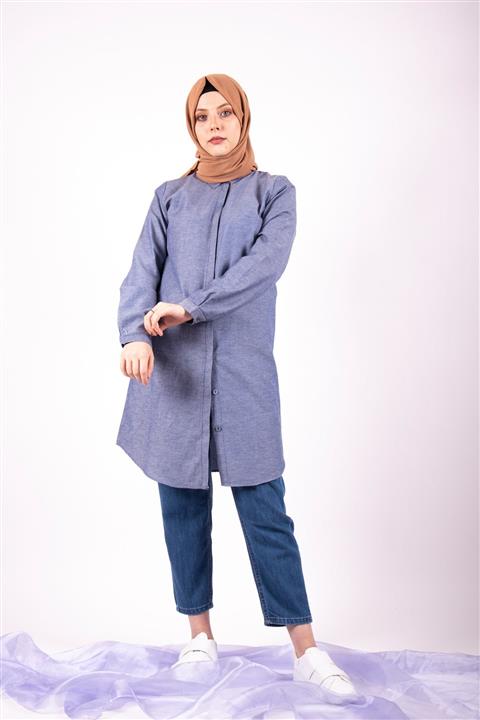 NİMODA Düz Poplin Gömlek