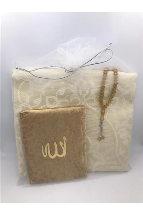 kanaviçe Torbalı Yasin Seti Kahve H059-6